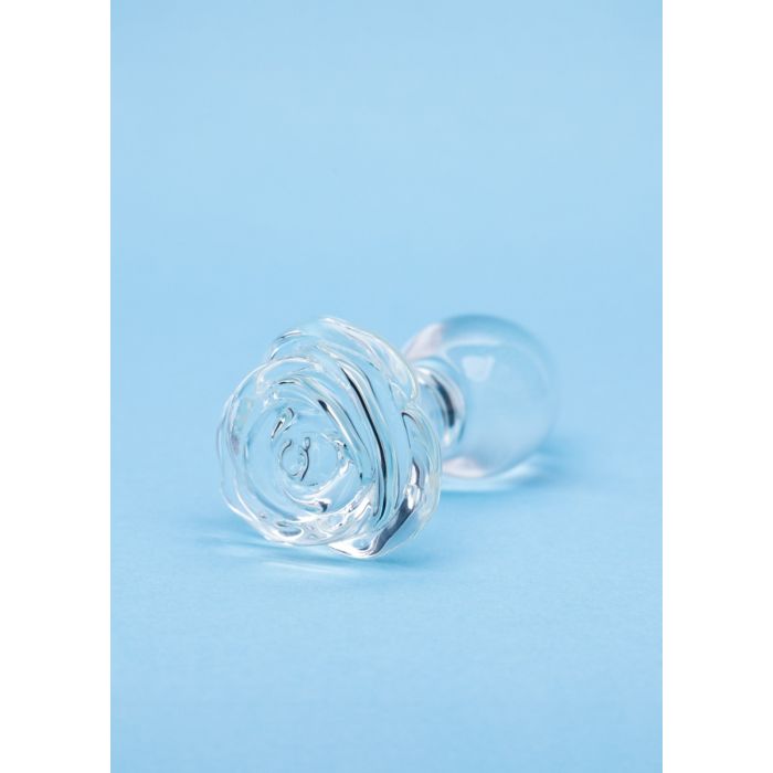 Clarity Glass Dildo Utopian Bloom