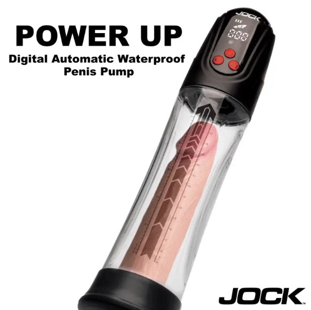 Power Up Digital Automatic Waterproof Penis Pump