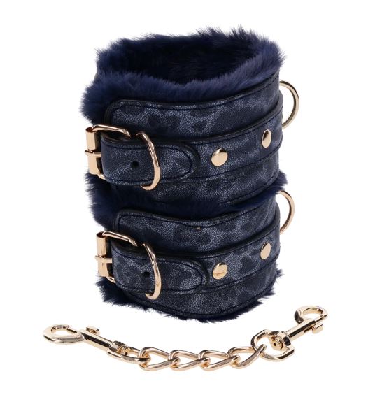 Sportsheets Sex & Mischief Cougar Fur Handcuffs