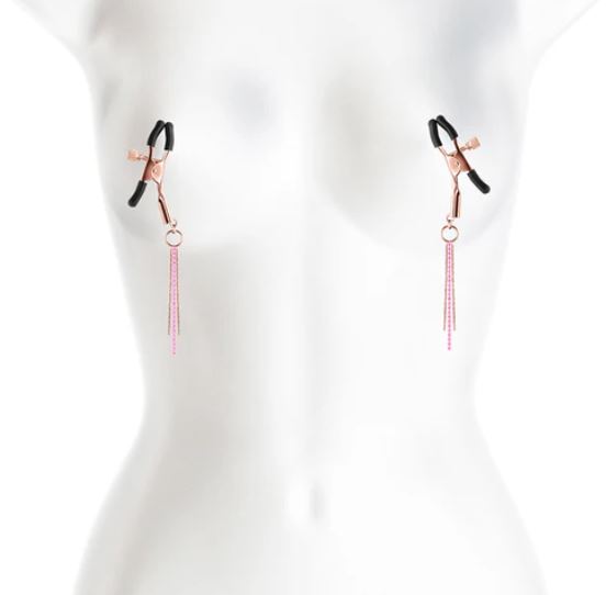 Bound Nipple Clamps Dc3 Rose Gold