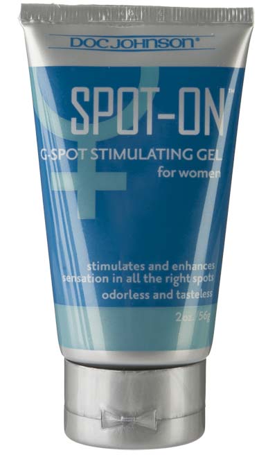 Spot-on g-spot stimulating gel for women - 2 oz tube