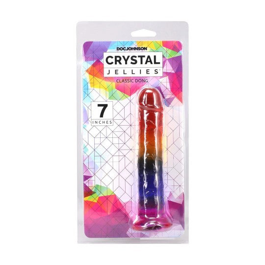 Crystal Jellies 7IN Dong Rainbow