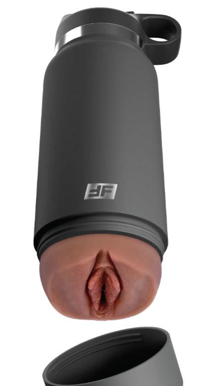 Pdx Plus Fuck Flask Secret Delight Stroker - Brown/grey