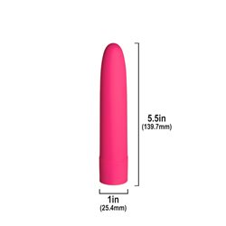 Simple & True Eezy Pleezy Classic Vibrator 5.5 In. Pink