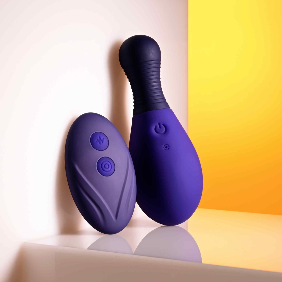 Selopa Egg On Me Rechargeable Vibrating Egg With Remote Silicone Purple