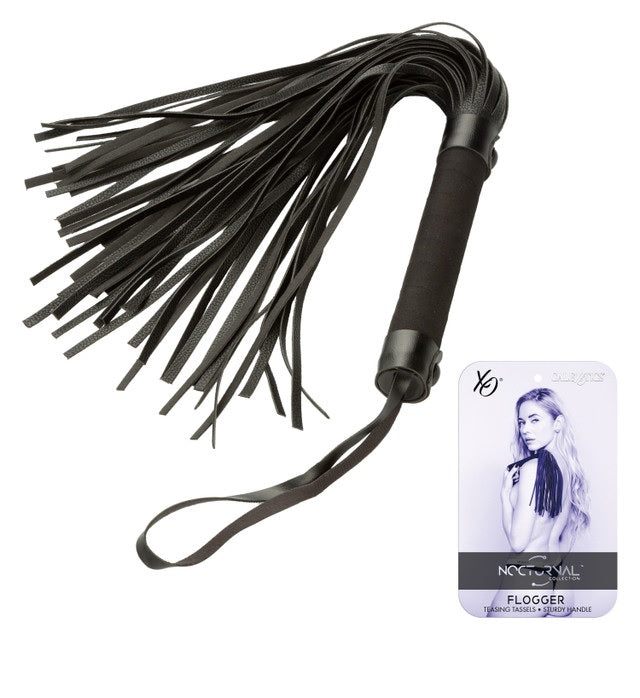 Nocturnal Collection Flogger - Black