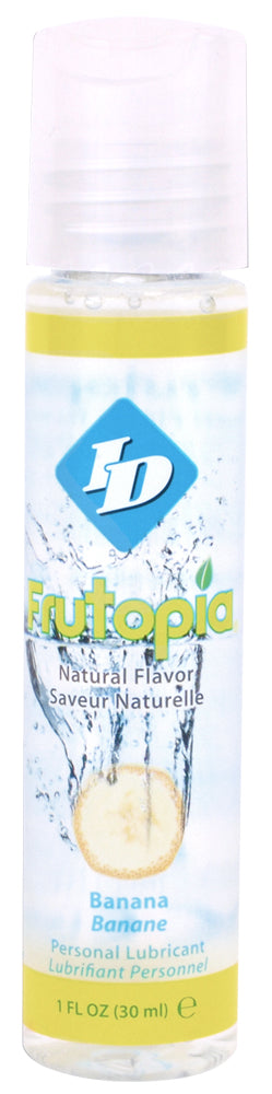 Id Frutopia Banana Flavored Lubricant 1 Fl Oz Pocket Bottle