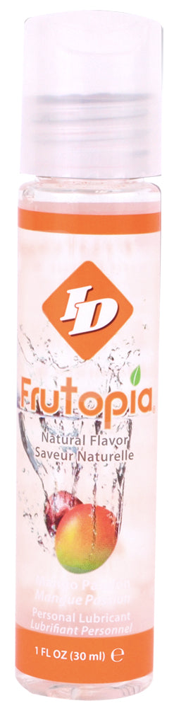 Id Frutopia Mango Passion Flavored Lubricant 1 Fl Oz Pocket Bottle