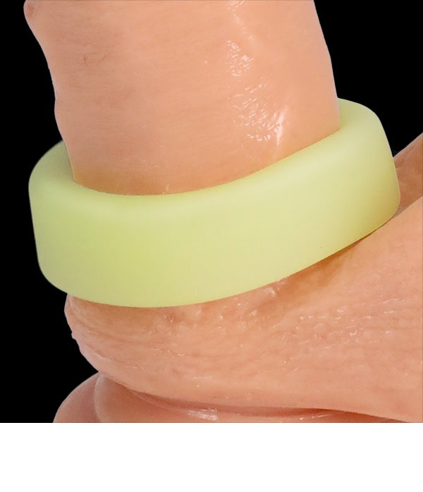 Rock Solid Sila-flex Glow-in-the-dark Big O C-ring Green