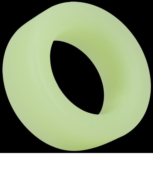 Rock Solid Sila-flex Glow-in-the-dark Big O C-ring Green