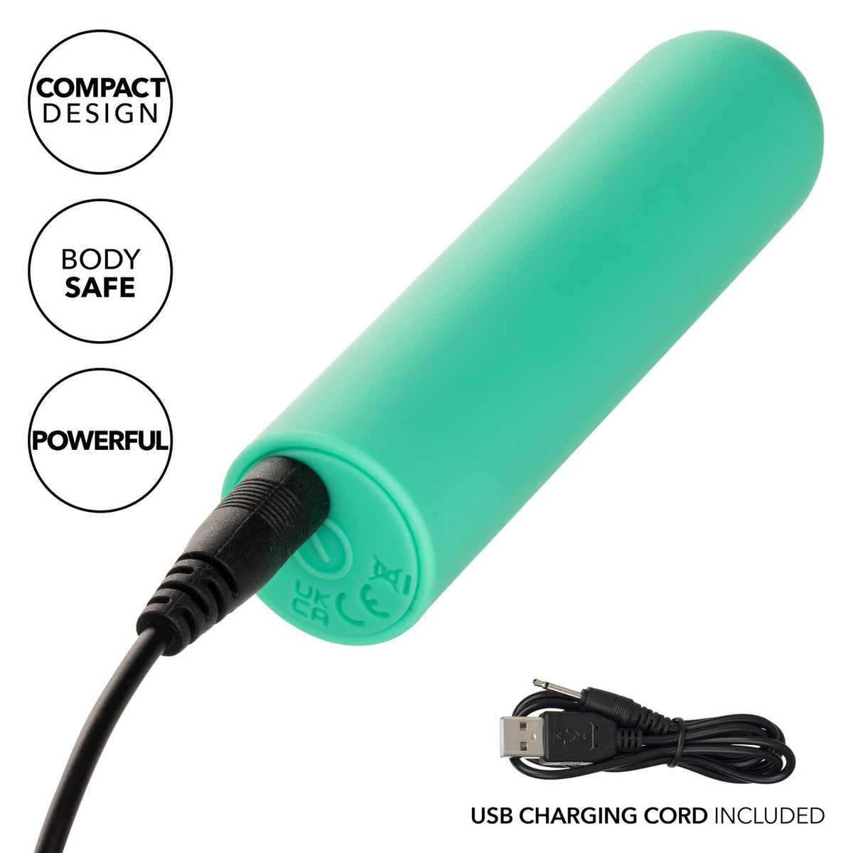 Turbo Buzz Rounded Bullet Stimulator - Green