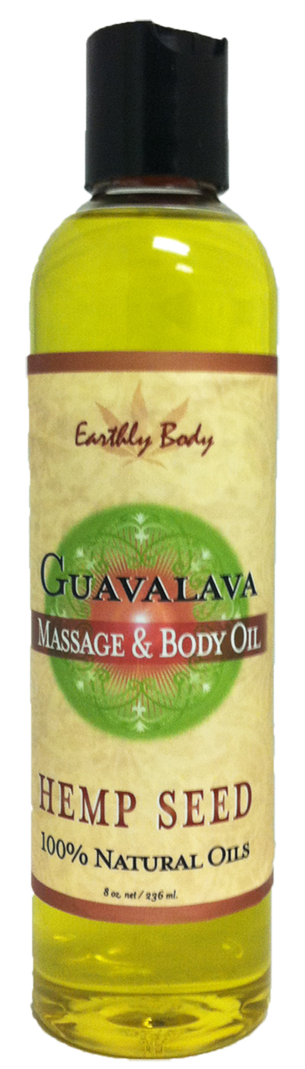 Earthly Body Massage Oil Guavalava 8oz