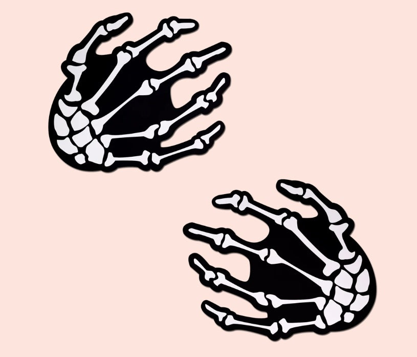 Pastease Skeleton Hands Glow IN the Dark