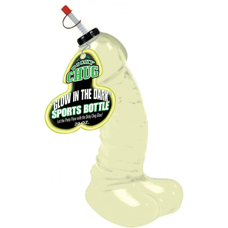 Dicky Chug Big Sports Bottle - 20 oz Glow in the Dark