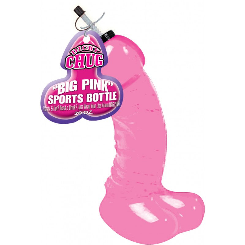 Dicky Chug Big Sports Bottle - 20 oz Pink
