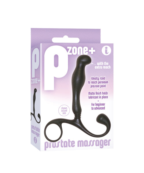 P Zone Plus Prostate Massager Black