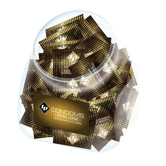 ID EXTRA LARGE CONDOMS JAR 144PCS (Out until mid June)