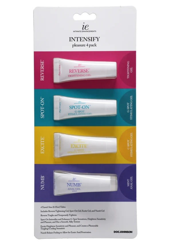Doc Johnson Intensify Pleasure 4-pack