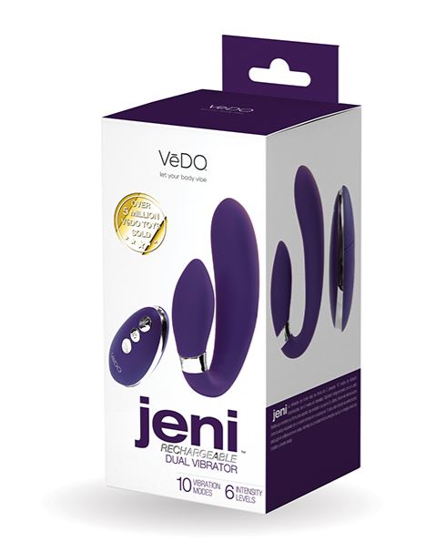 Vedo Jeni C-Shaped Dual Motor Vibe With Remote