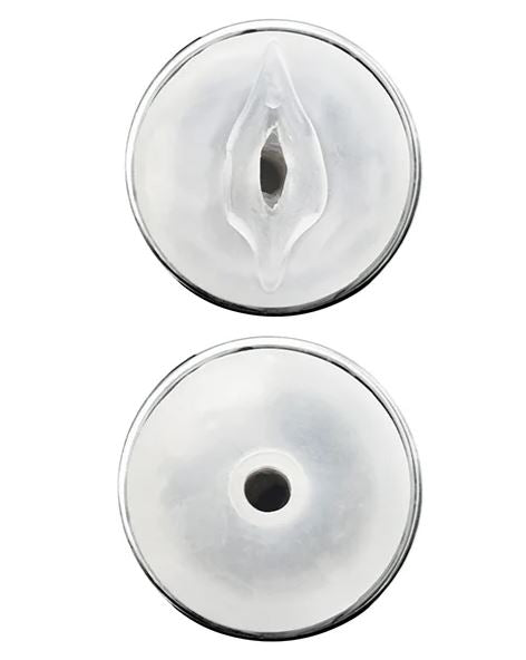Vedo Jerk Masturbation Sleeve Black With Clear Sleeve