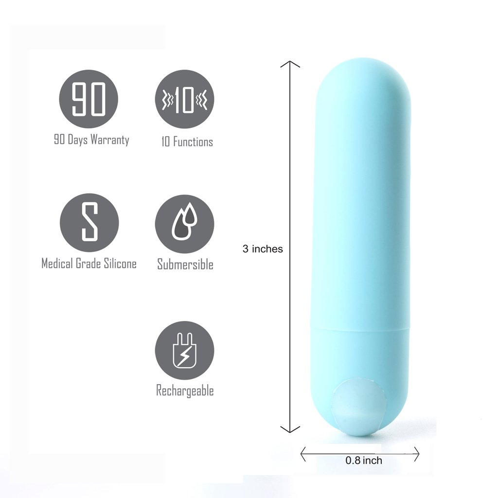 Jessi Super Charged Mini Teal Bullet