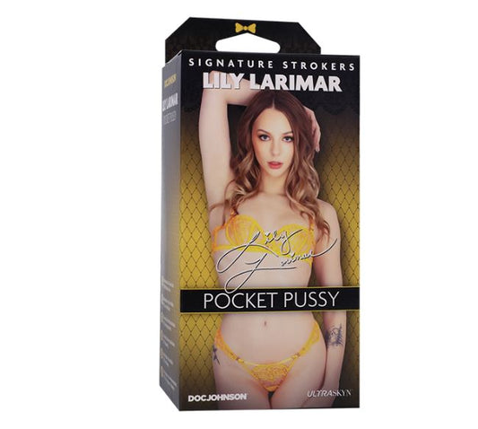 Signature Strokers Lily Larimar ULTRASKYN Pocket Pussy Vanilla