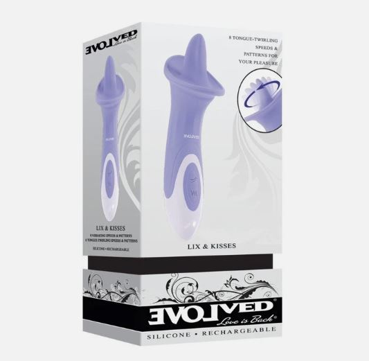 Evolved Lix & Kisses Rechargeable Purple