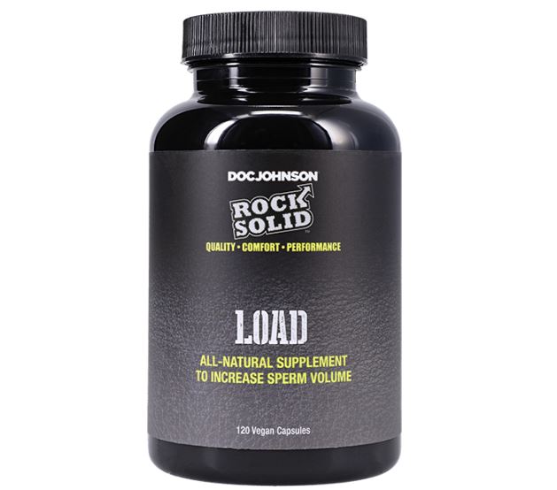 Rock Solid Load All Natural Supplement to Increase Sperm Volume - 60 Capsules