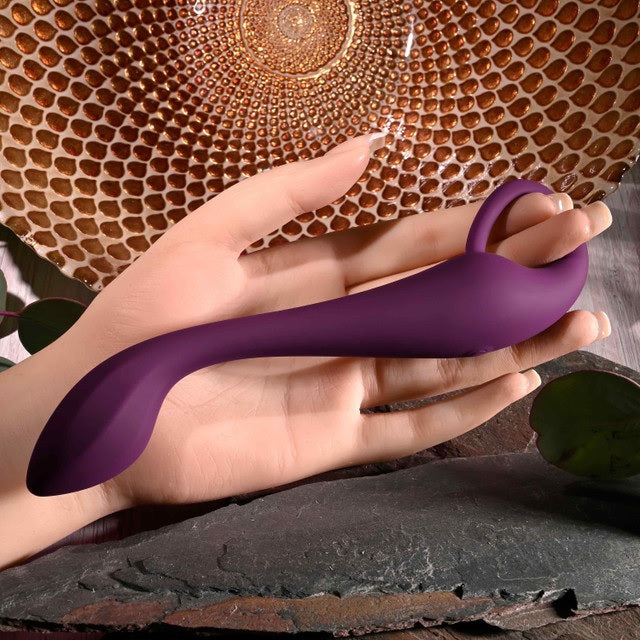 Evolved Lochness G Rechargeable Vibrator Silicone Burgandy
