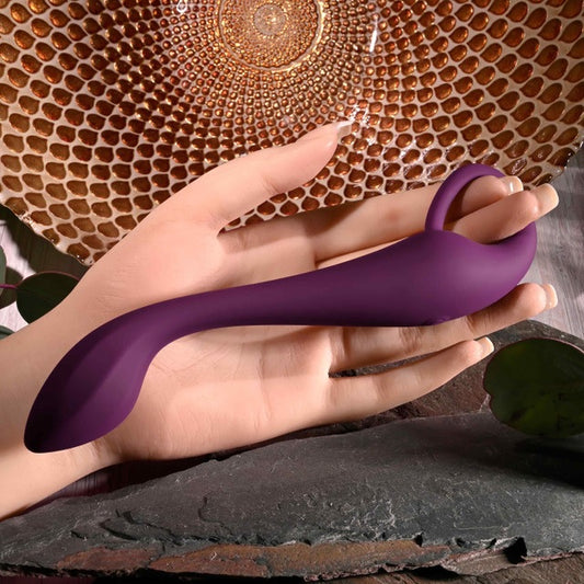Evolved Lochness G Rechargeable Vibrator Silicone Burgandy