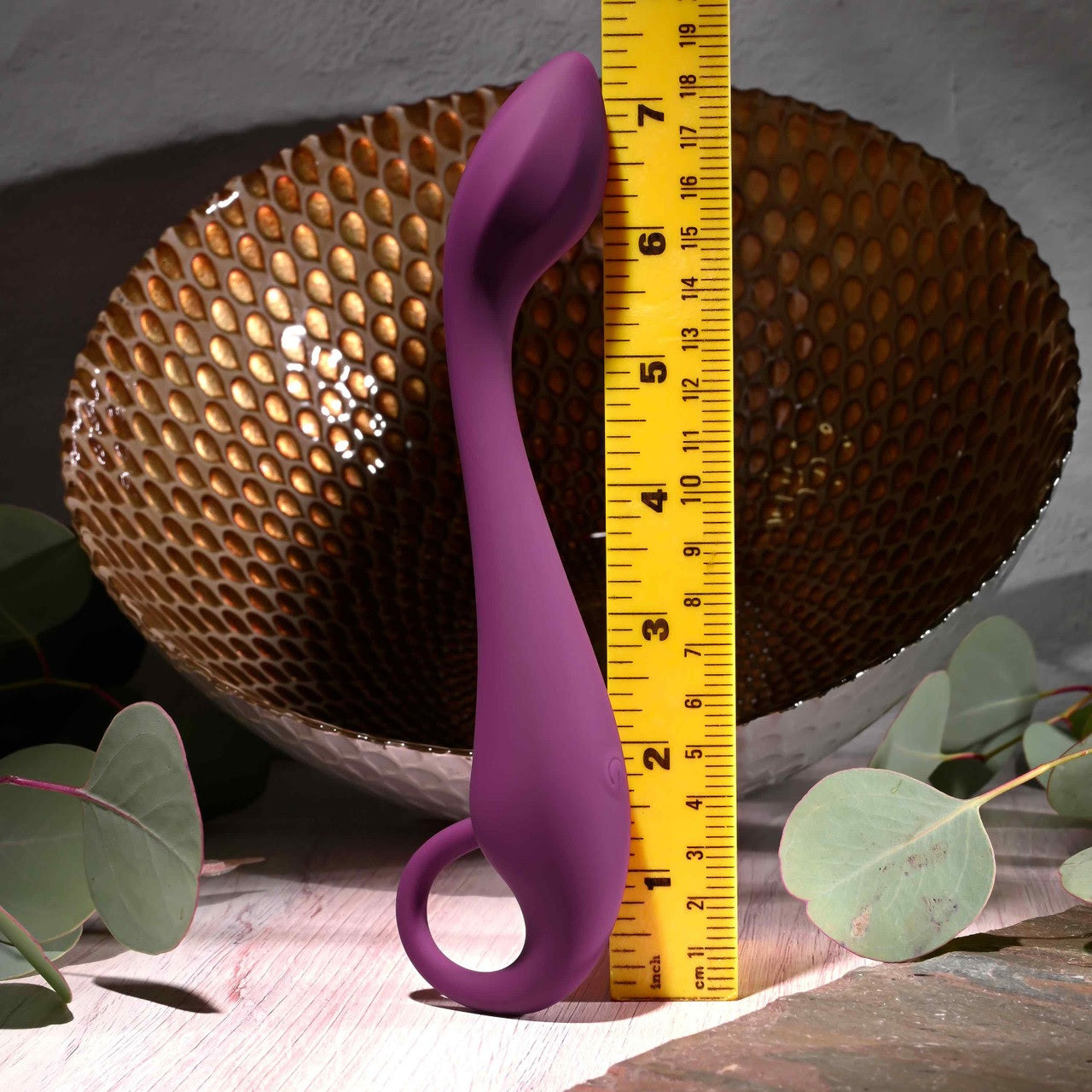 Evolved Lochness G Rechargeable Vibrator Silicone Burgandy
