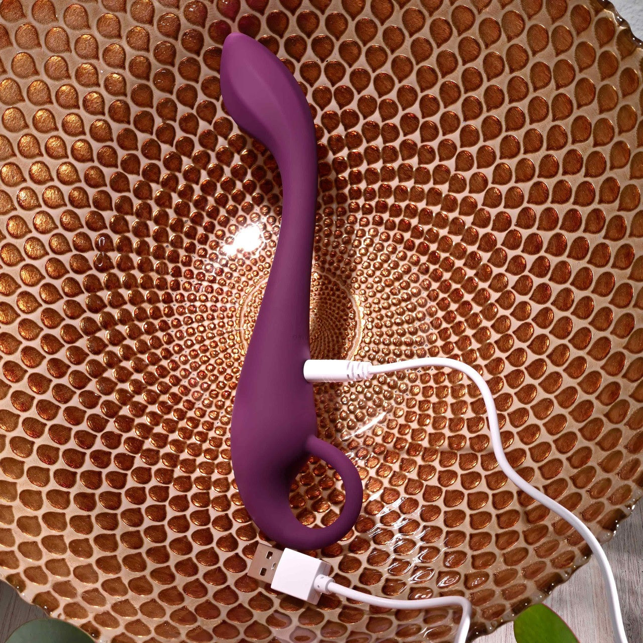 Evolved Lochness G Rechargeable Vibrator Silicone Burgandy