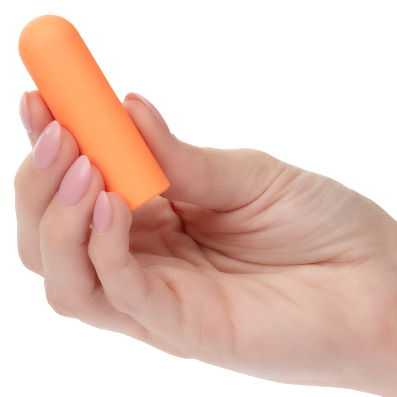 Turbo Buzz Rounded Mini Bullet Stimulator - Orange