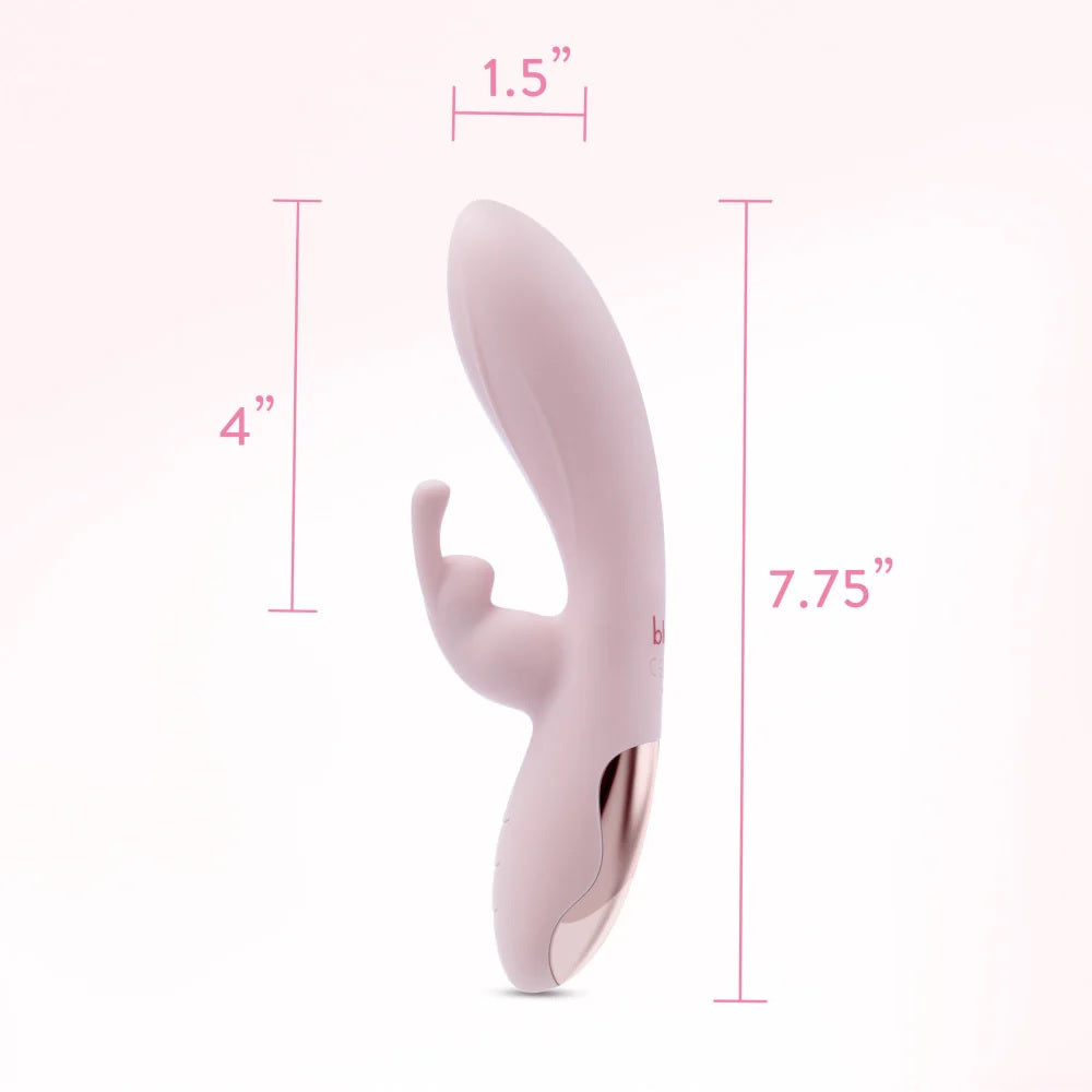 Blush Morgan Rabbit Vibrator - Pink