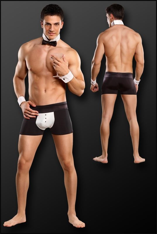 Male Power Butt-ler Costume L/XL