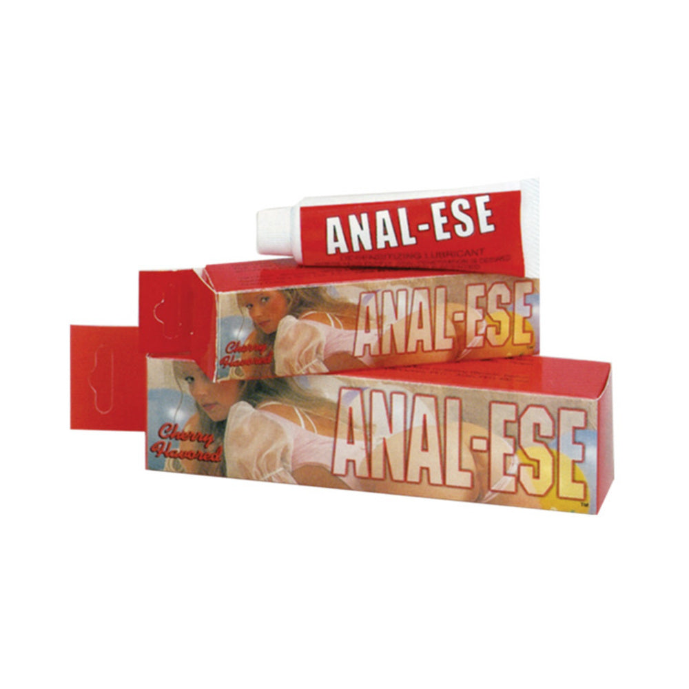 Anal Ese Cream Desensitizing Lubricant Cherry 1.5oz