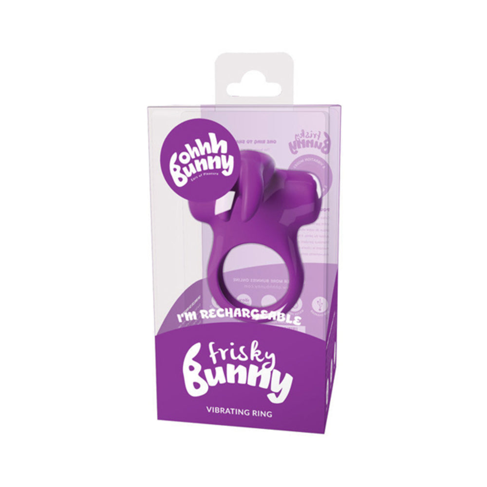 Frisky Bunny Rechargeable Vibrating Ring