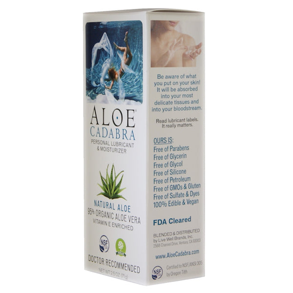 Aloe cadabra organic lubricant - 2.5 oz bottle