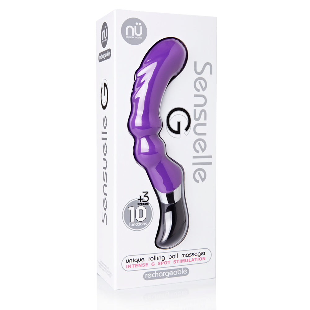 Sensuelle G Rolling Ball Massager - Purple