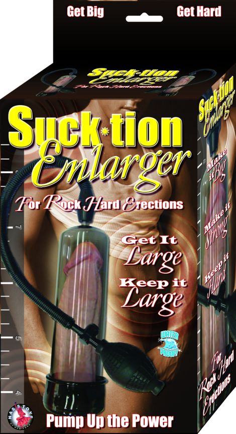Suck-Tion Enlarger Smoke for Rock Hard Erections