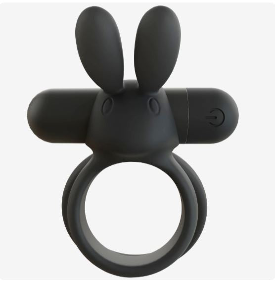 Screaming Rechargeable O Ohare XL Vibrating Ring Black