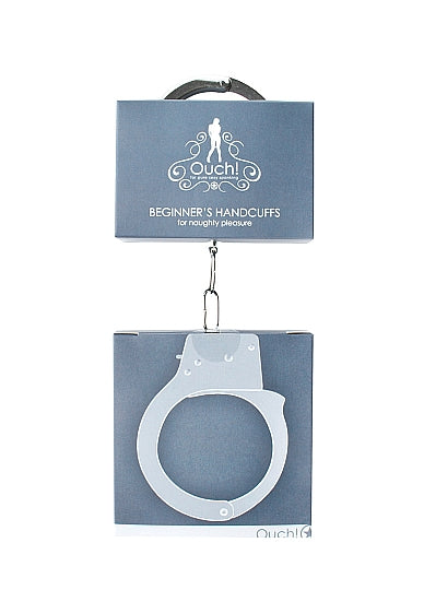 Ouch! Beginner's Handcuffs - Metal