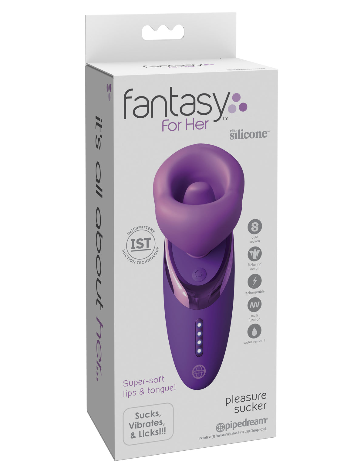 Fantasy for Her Pleasure Sucker Purple