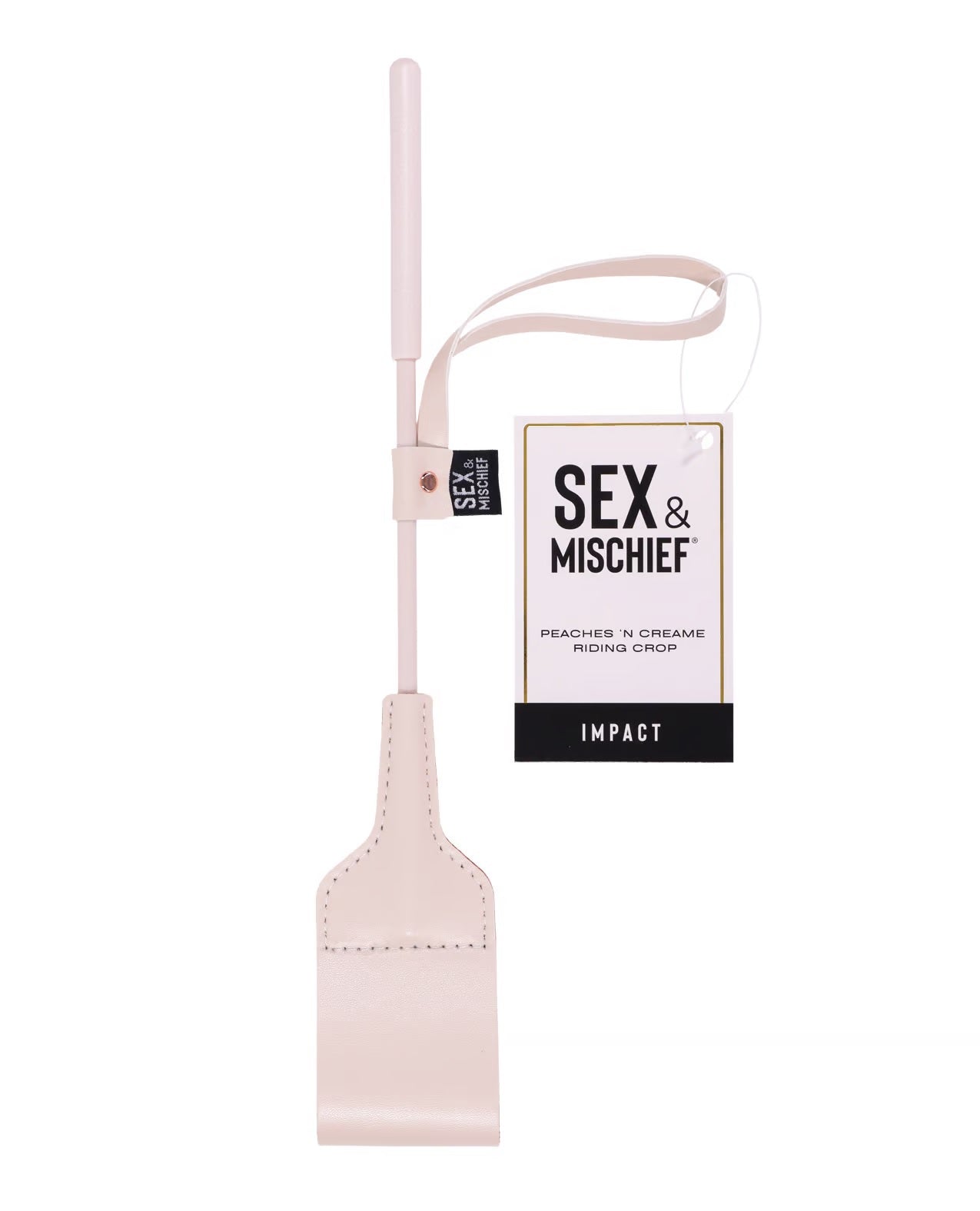 Sportsheets Sex & Mischief Peaches 'n CreaMe Riding Crop