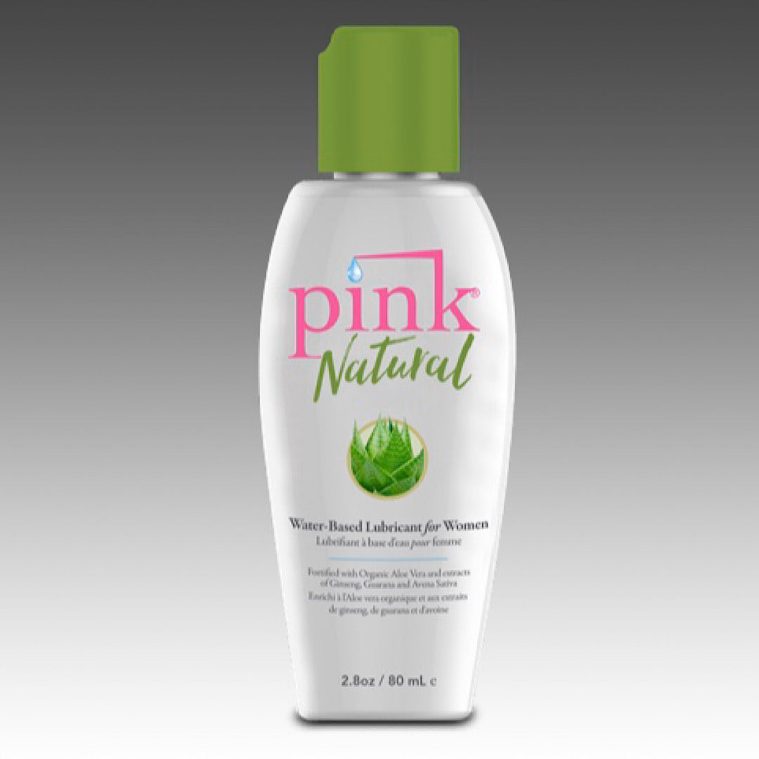 Pink Natural Water Based Lubricant 2.8oz