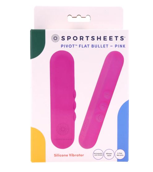 Sportsheets Pivot Flat Bullet Pink