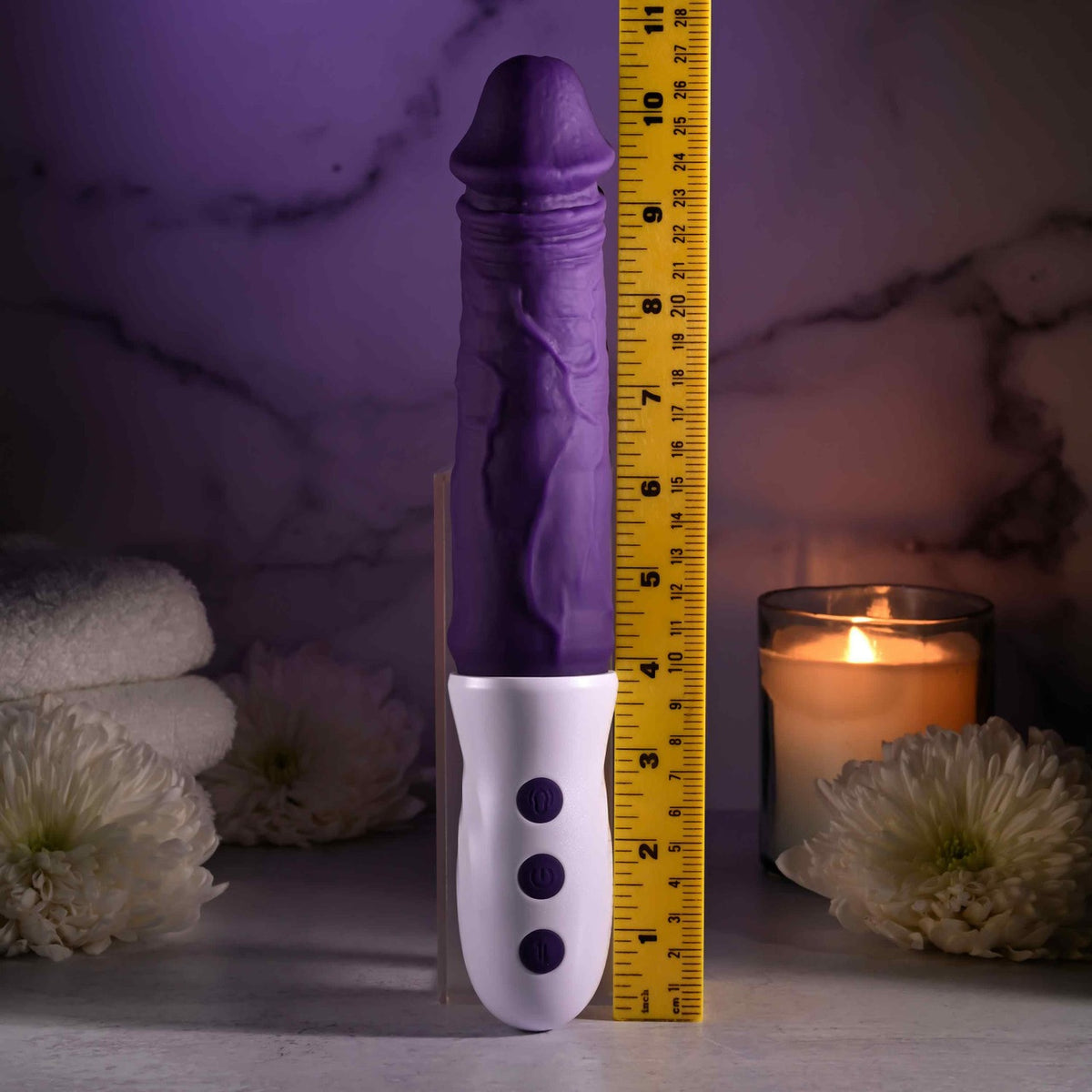 Evolved Plum Thrust Rechargeable Thrusting Vibe Silicone