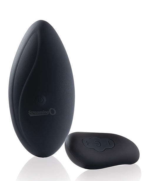 Screaming O Premium Ergonomic Remote Panty Set Black