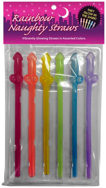Rainbow Naughty Straws G.I.T.D.