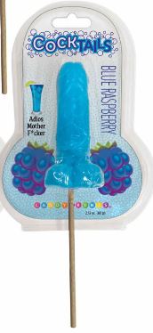 Cocktails 3D Lollipops Blue Raspeberry
